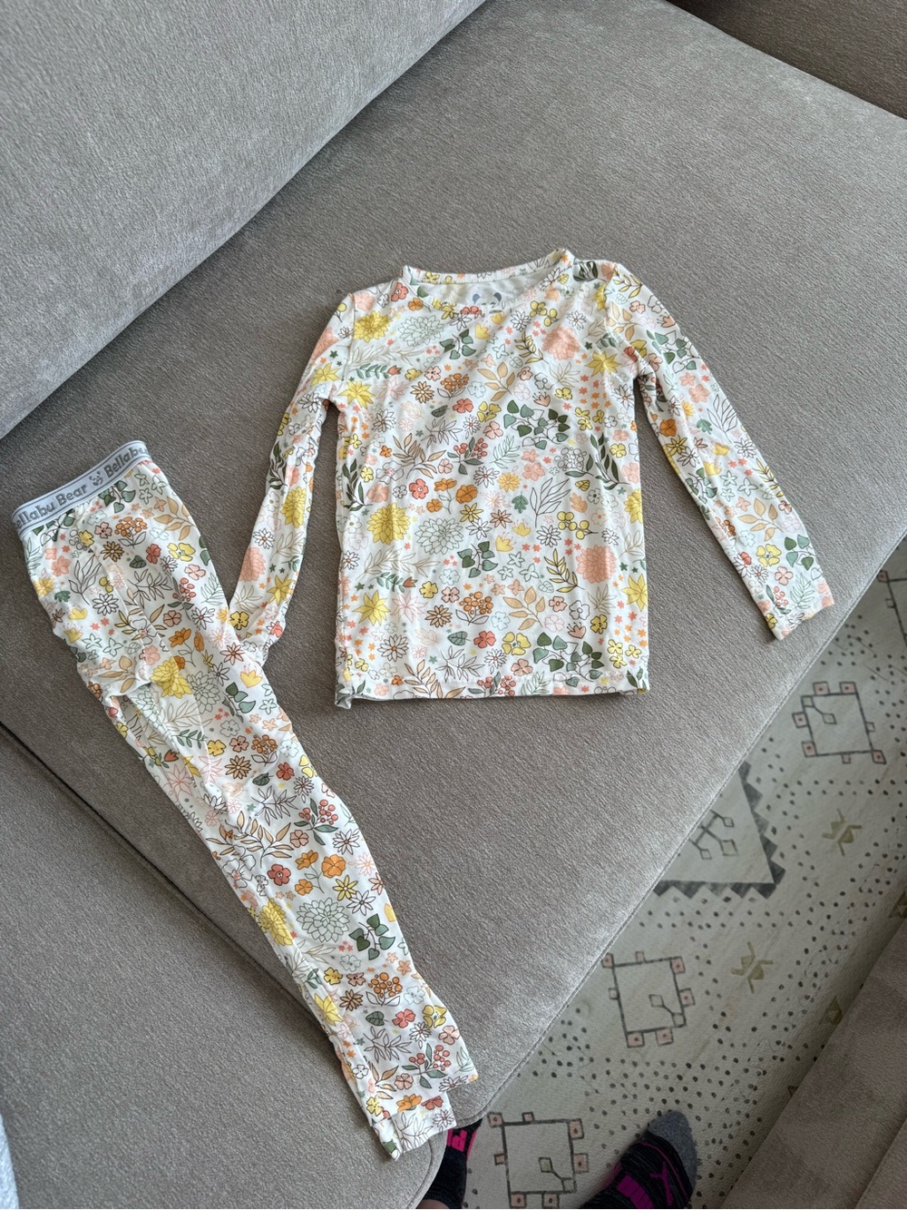 Bellabu Bear 2 piece Pajamas (3T)